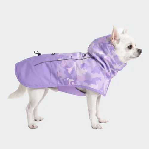 Vista 9 de Spark Paws - Chaqueta impermeable para perros, resistente al viento, para perros pequeños, medianos, grandes y extragrandes, traje reflectante