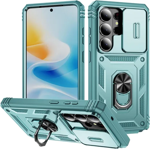 Vista 46 de Funda para Galaxy Note 20 Ultra, a prueba de golpes, resistente a los impactos con cubierta protectora de lente deslizante para Samsung Galaxy Note