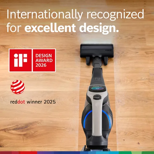 Vista 18 de Bosch Unlimited 10 - Aspiradora inalámbrica con 2 baterías incluidas, hasta 140 minutos en total, tubo flexible, cargador rápido, pelo de mascotas