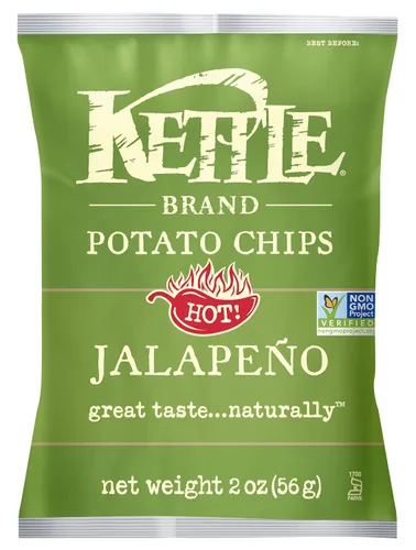 Vista 13 de Kettle Brand Papas Fritas, Backyard Barbeque Kettle Chips, Bolsa de Aperitivos, 1.5 Oz