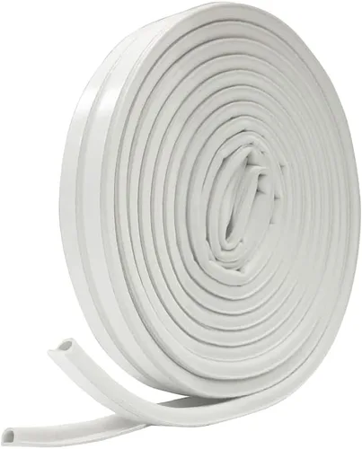 Vista 4 de Frost King EPDM Cinta autoadhesiva de goma, sección P, 3/8" W, 7/32" T, 17 pies de largo, blanco