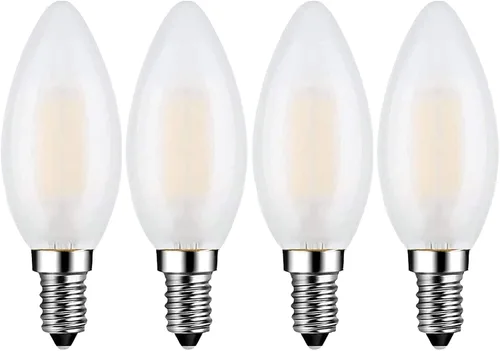 Vista 8 de Beonllay Bombilla E14 equivalente a 25 W, bombilla E14, 2700 K, color E14-2w-2700k-6pack-clear
