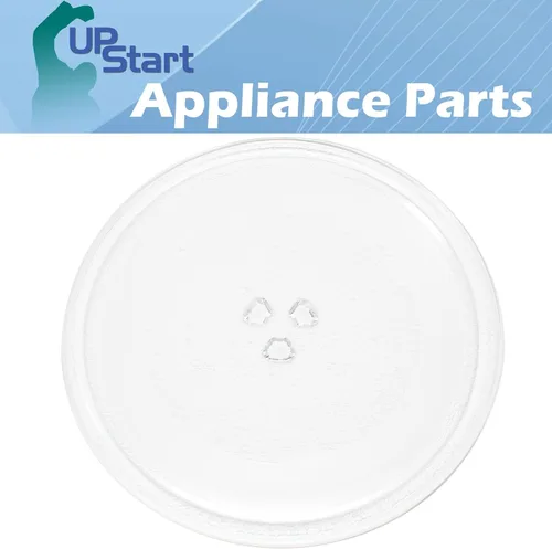 Vista 4 de Upstart Components - Placa de repuesto para microondas, 10 pulgadas, color blanco, compatible con Magic Chef, Rival, Emerson, Daewoo, Ewave, Avanti