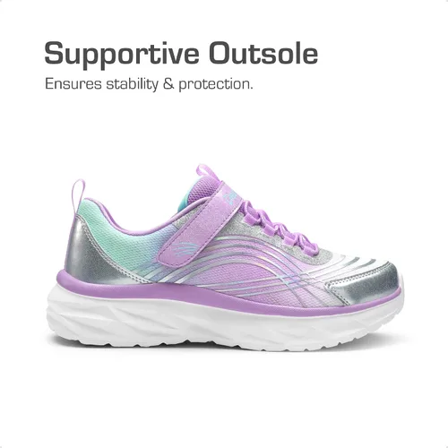 Vista 3 de DREAM PAIRS Tenis deportivos para niñas y niños con suela gruesa para niños pequeños y grandes
