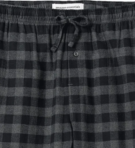Vista 4 de Tienda Essentials - Pantalón de pijama de franela para hombre (disponible en tallas grandes y largas)