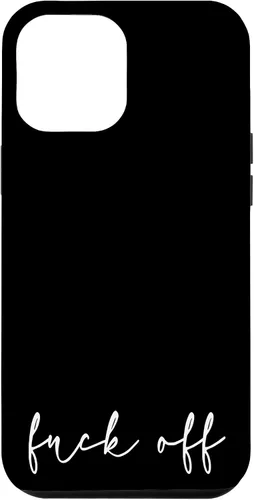 Vista 26 de Fuck Off - Carcasa para iPhone 17, diseño bohemio, con marco dorado, elegante y cursivo