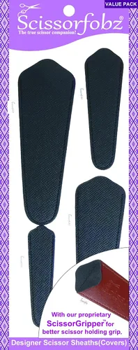 Vista 30 de Fundas protectoras para tijeras de diseño, para pequeñas tijeras de bordado, color verde mar, #SS-7