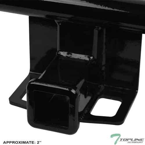 Vista 3 de 7422443080013 Compatible con enganche de remolque receptor Tucson Clase 3 III 2016-2021 negro de 2 pulgadas