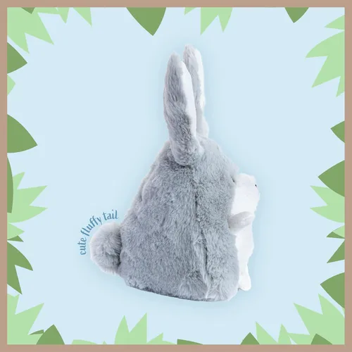 Vista 7 de Kids Preferred Sustain a-mals Bowen The Bunny - Peluche de peluche, fabricado con materiales reciclados