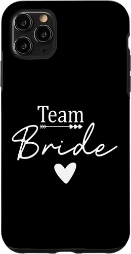 Vista 13 de Team Bride Wedding Party Bridesmaid Bachelorette Party 2027 Case for iPhone 17