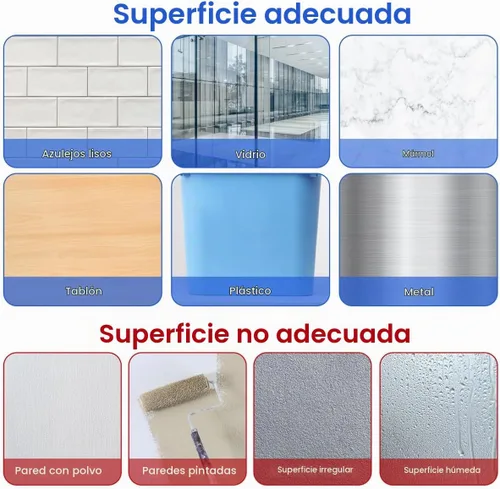 Vista 6 de 30 ganchos adhesivos de pared de doble cara, 15 libras máximo, resistentes, limpios e impermeables para baño, cocina, colgar cuadros