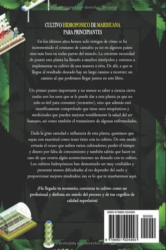 Vista 2 de Cultivo hidropónico de marihuana para principiantes Guía paso a paso para crear tu indoor y outdoor weed o sistema de cultivo interior y exterior