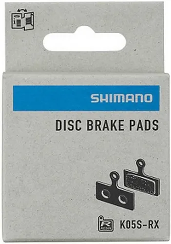 Vista 3 de Shimano K05S-RX almohadillas de disco y resorte, parte trasera de acero, resina, negro