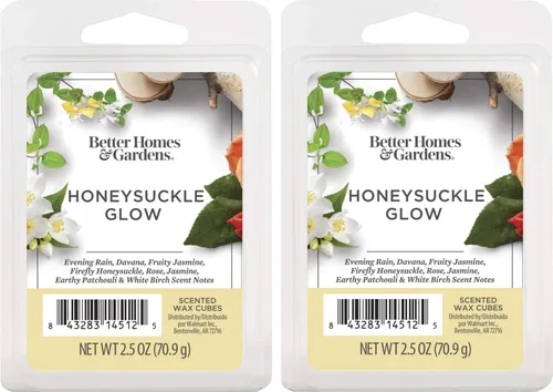 Vista 10 de Better Homes and Gardens - Cubos de cera perfumada de 2.5 onzas, paquete de 2 unidades (ámbar y rosa)