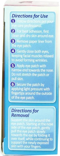 Vista 7 de Nexcare Opticlude - Parches ortopédicos para los ojos, 20 unidades (paquete de 3)