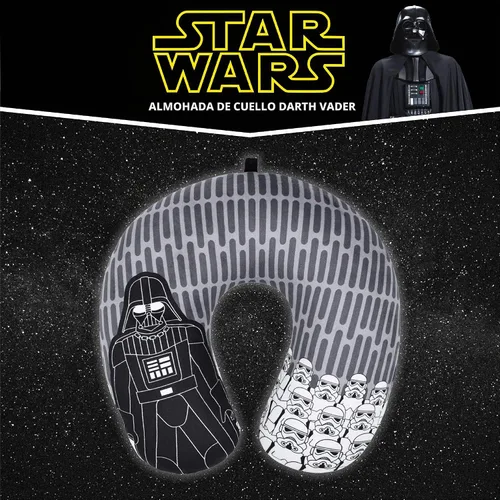 Vista 2 de FUL Star Wars Darth Vader and Storm Trooper - Almohada de viaje para cuello