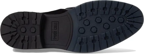 Vista 3 de Stacy Adams Bota con hebilla Oskar negro (Black Crazyhorse)