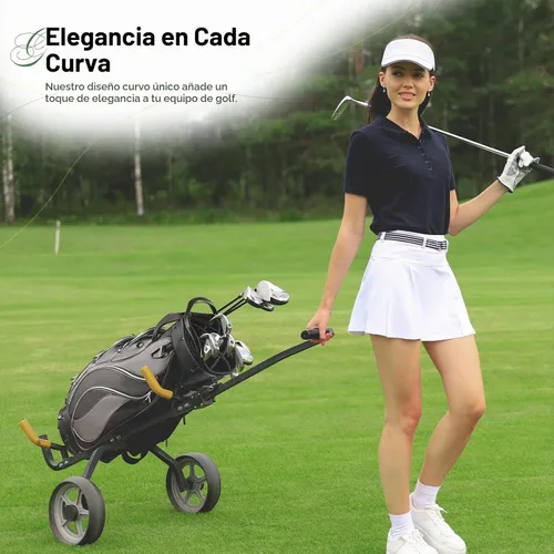 Vista 5 de UNIHIMAL Bolsa de carrito de golf con divisor de 14 vías, amplio espacio de almacenamiento, bolsa de golf para hombre con asas y soporte