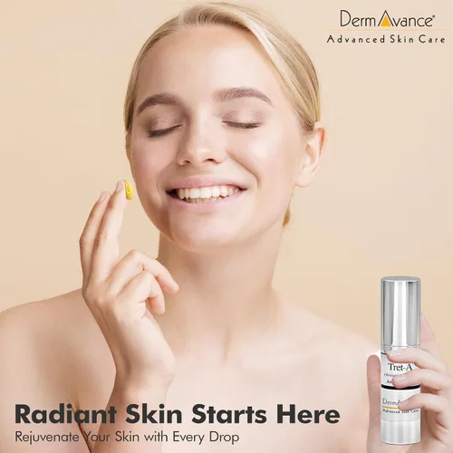 Vista 6 de DermAvance Tret-A Retinaldehído 0.15% más fuerte Anti-envejecimiento Crema facial Rutina para mujeres - Crema hidratante facial antienvejecimiento