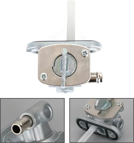 Vista 3 de Válvula de válvula de depósito de gasolina para Yamaha FZ400 1997, TDM850 1999-2001, BT1100 Bulldog 2002-2006, YZ80 1994-1996, YZ490 Motocross