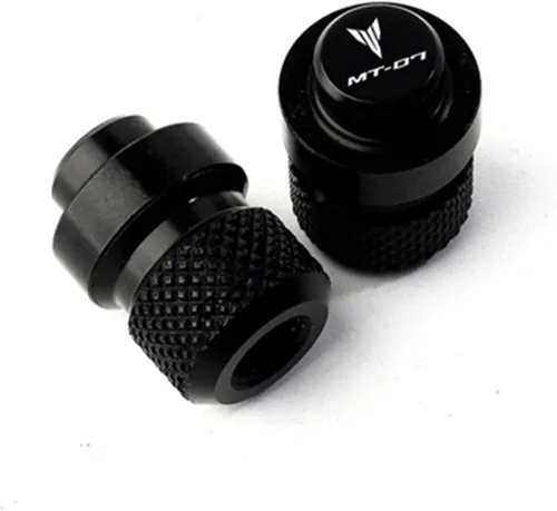 Vista 14 de Soporte lateral para motocicleta, ampliación, tapones de aire para válvula de neumático para Yamaha FZ07 FZ 07 MT07 MT 07 MT-07 MT-07 2014 2023 Rojo