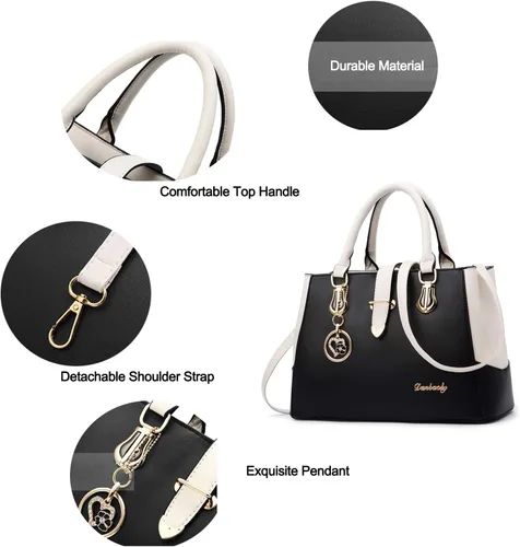 Vista 3 de Bolsos para mujer, bolso cruzado de gran capacidad para el hombro