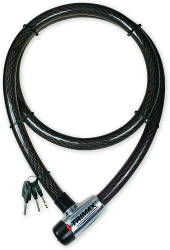 Vista 2 de TRIMAX TQ2572 TRIMAFLEX Cerradura de cable con llave integrada, 6' x 0.984 in