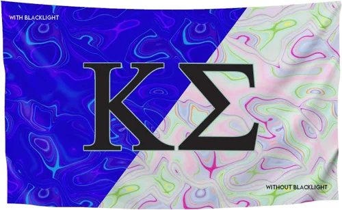 Vista 37 de Greek Club Sorority & Fraternity - Bandera de luz negra, 3 pies x 5 pies, licencia oficial, tapiz, exhibición, poliéster, pancarta de letras, CHI