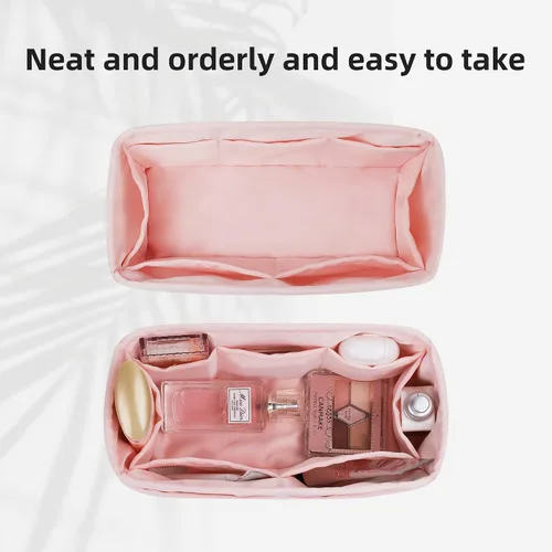 Vista 5 de DGAZ Organizador de bolso de seda para bolsas de Hermes Herbag 313950, organizador de bolsos y bolsas de lujo, inserto de bolsa Simplicity