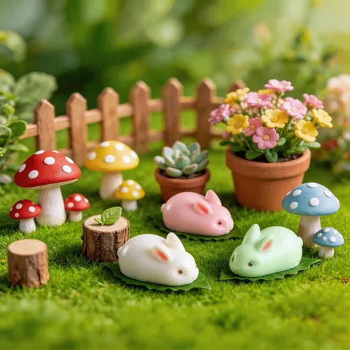 Vista 2 de MEMOVAN Molde de silicona 3D de conejo de Pascua con 6 cavidades, molde de silicona para conejo, conejo de Pascua, molde de chocolate para hornear
