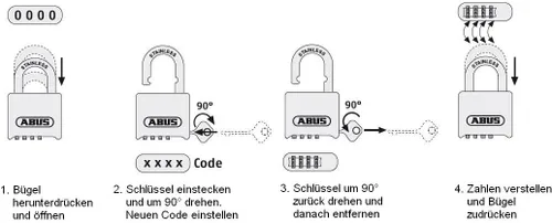 Vista 4 de ABUS Marine 321177 180IB/50HB63 All-Weather Padock B/DFNLI
