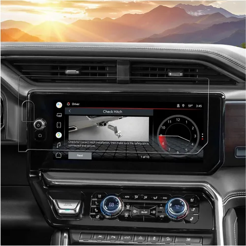 Vista 17 de SXCY 4 protectores de pantalla para Genesis GV70 2026 2027 [GPS + AC] Para Genesis GV70 2026 2027 Accesorios 2027 GV70 Protector de pantalla táctil