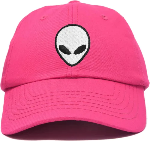 Vista 8 de DALIX Gorra de béisbol Alien Head para hombre y mujer Beige