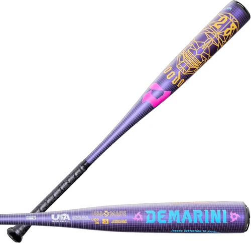 Vista 8 de Bates de béisbol DeMarini 2026 Voodoo® One USA - (-11,-5)