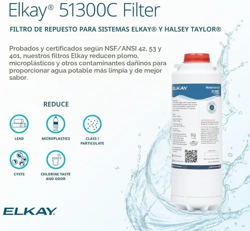 Vista 2 de Elkay WaterSentry - Paquete de 12 rellenos de botellas con filtro