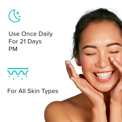 Vista 4 de ClarityRx Sleep It Off - Máscara facial antienvejecimiento alternativa al retinol, hidratante natural a base de plantas con vitaminas B, minimiza