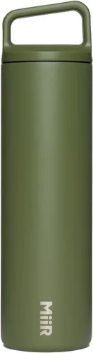 Vista 14 de MiiR Botella de agua de boca ancha - Botella de agua aislada de 20 onzas en acero inoxidable con aislamiento al vacío de doble pared, diseño a