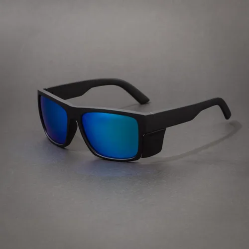 Vista 6 de Gafas de sol de seguridad polarizadas UV400 – Certificado ANSI Z87.1, 100% protección UV, antirreflejos, resistentes a los impactos
