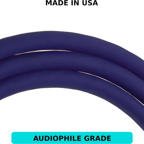 Vista 5 de Evidence Audio Cable de altavoz Siren II de 3 pies recto a recto de 1/4 pulgadas