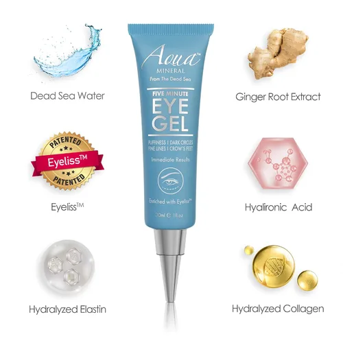 Vista 5 de Gel para ojos Puffy Eye Resultados instantáneos – Gel de ojos de reducción naturalmente rápida, elimina arrugas, hinchazón y bolsas – Gel hidratante