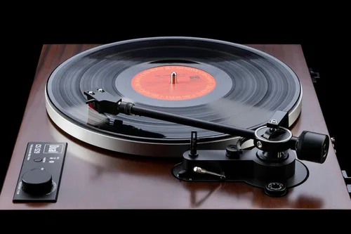Vista 3 de Dual CS 529 - Tocadiscos de gama alta totalmente automática, nogal