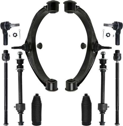 Vista 682 de Detroit Axle - Kit de suspensión frontal de 10 piezas para Dodge Avenger 2008-2014, Chrysler Sebring 2007-2010, 2 brazos de control inferiores, 2