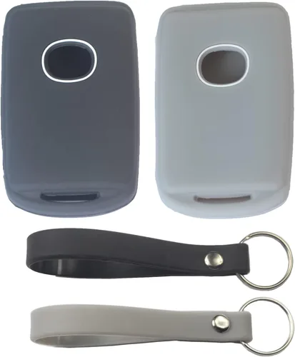 Vista 8 de 2 fundas de silicona de goma negra de 3/4 botones para llavero inteligente sin llave compatible con Mazda 3 CX-3 CX-5 CX-9 CX-30 2020 2021 2022 2