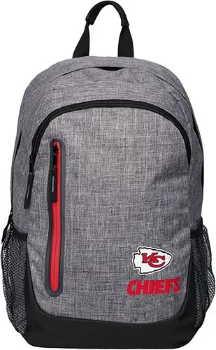 Vista 17 de FOCO New England Patriots NFL - Mochila de color gris jaspeado