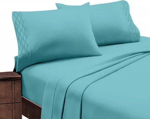 Vista 10 de Home Sweet Home - Juego de ropa de cama transpirable extra suave y resistente a las arrugas, juego de sábanas de 4 piezas con bolsillo profundo