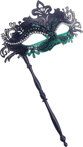 Vista 23 de Máscara veneciana para mujeres y hombres, para fiesta de disfraces, baile de graduación, Halloween, Mardi Gras