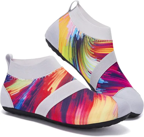 Vista 2 de Water Shoes for Women and Men, Quick-Dry Beach Aqua Socks Swim Shoes, Pool Water Socks with Foot Massage
