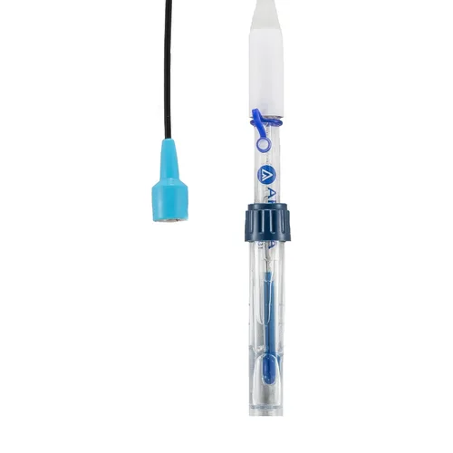 Vista 4 de Apera Instruments LabSen 831 Electrodo de pH de cuerpo de vidrio para soluciones de ácido fuerte y soluciones que contienen ácido HF