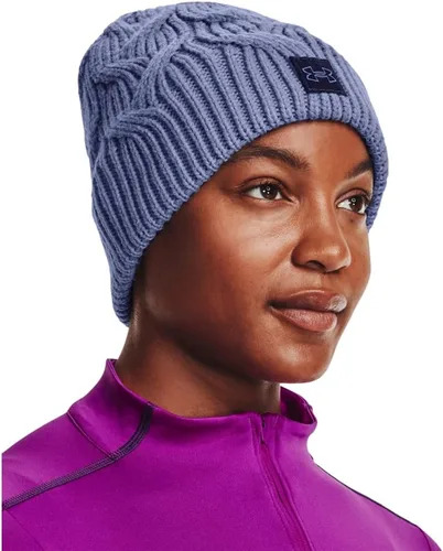 Vista 3 de Under Armour Gorro de punto trenzado Halftime para mujer