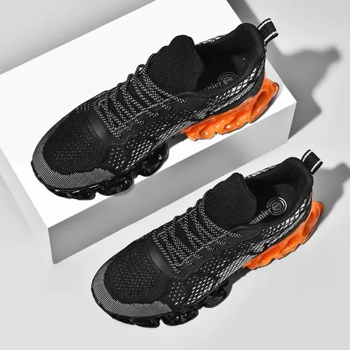 Vista 4 de Men Sport Trail Running Athletic Blade Sneakers Walking Shoes Tennis Shoes